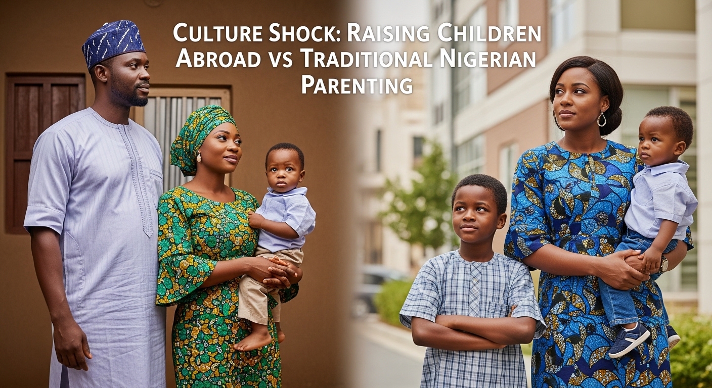 Culture Shock: Raising Children Abroad vs Traditional Nigerian Parenting